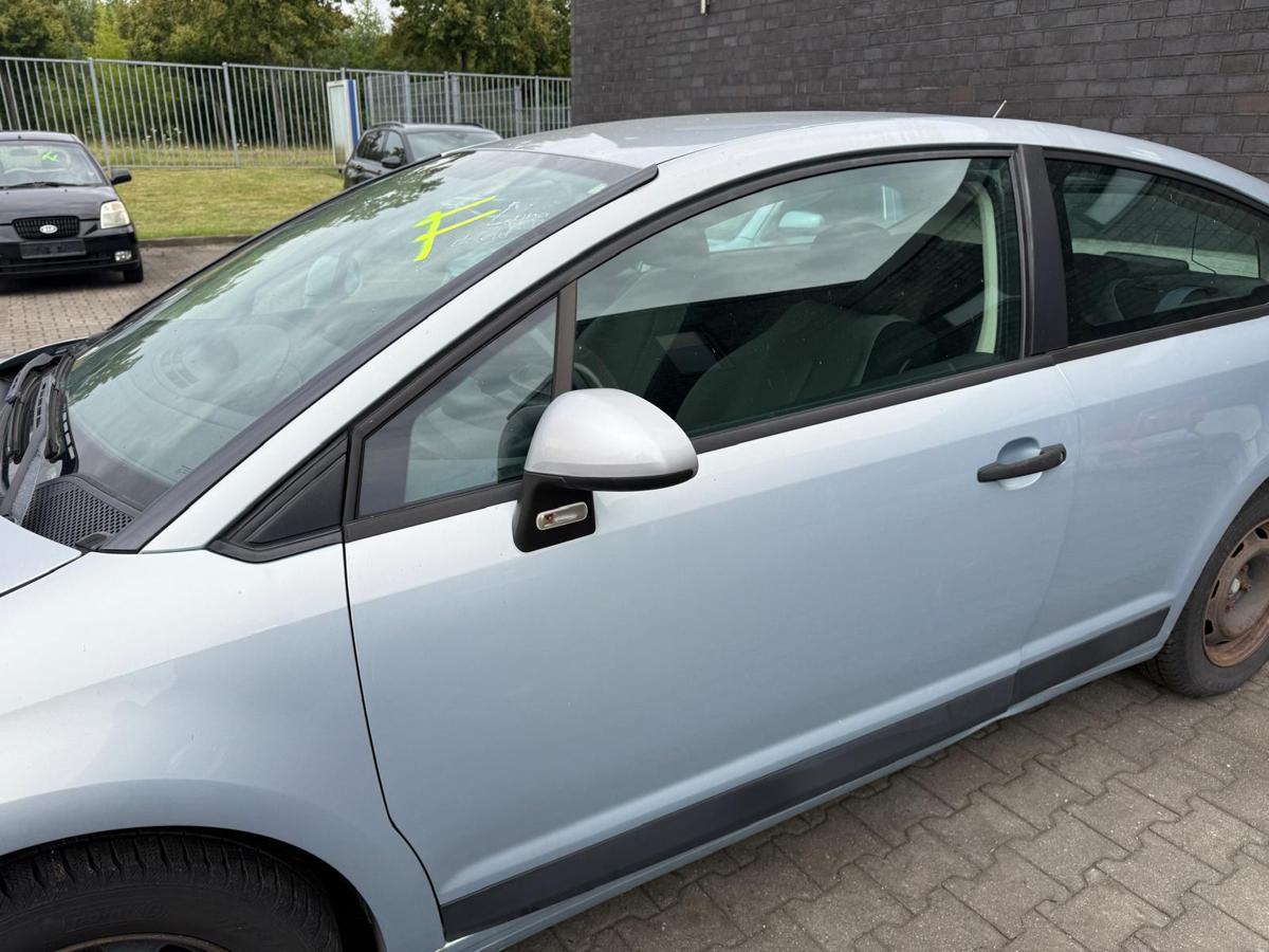 Citroen C4 original Tür vorn links EYL Islandgrau Coupe Rohbau BJ07